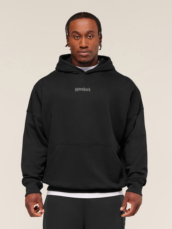 Gymshark Olde English Hoodie — Black