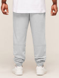 Gymshark Olde English Joggers — Soft Grey Marl — 2