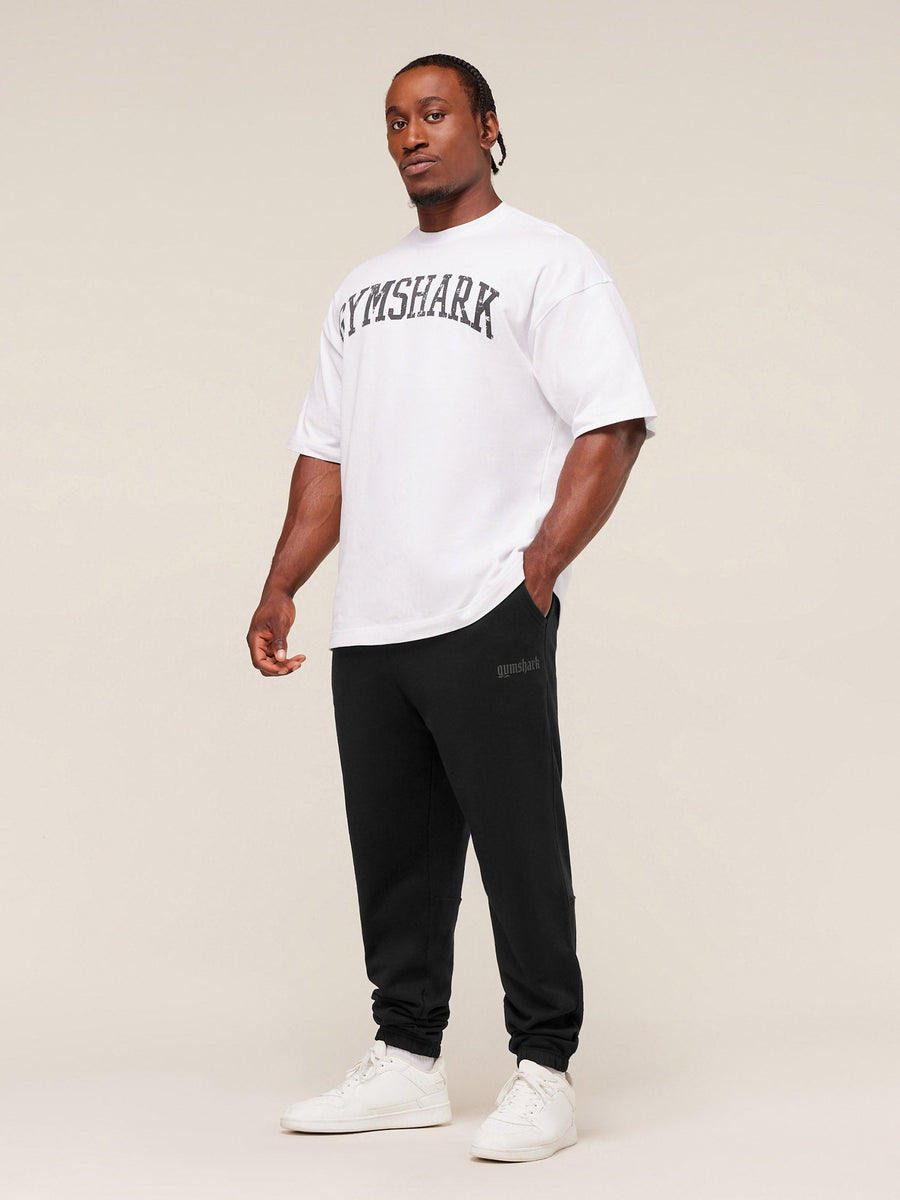 Gymshark Olde English Joggers — Black — 6