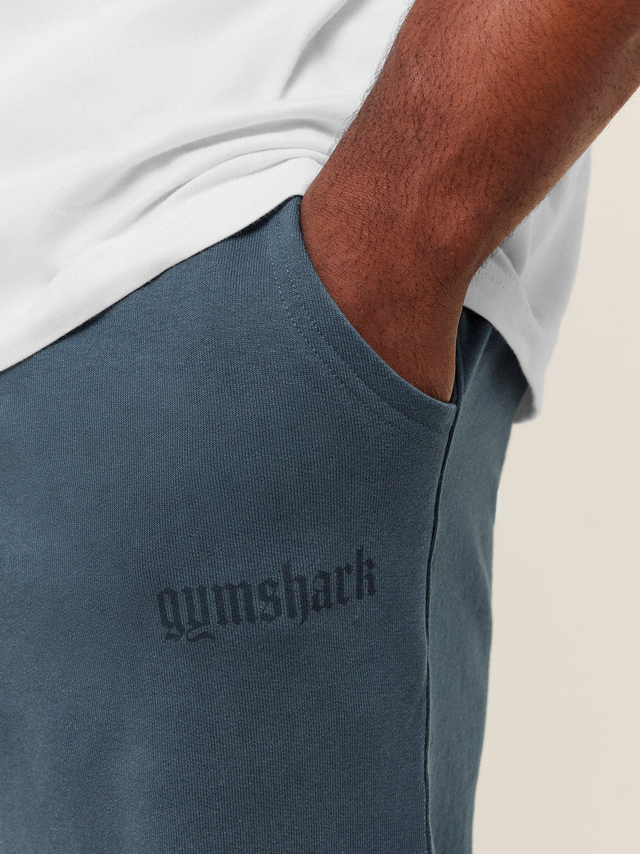 Gymshark Olde English Joggers — Stealth Blue — 4