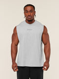 Gymshark Olde English Tank — Soft Grey Marl — 4