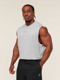 Gymshark Olde English Tank — Soft Grey Marl — 3