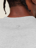 Gymshark Olde English Tank — Soft Grey Marl — 6