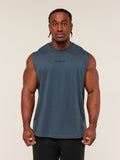 Gymshark Olde English Tank — Stealth Blue — 1