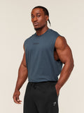 Gymshark Olde English Tank — Stealth Blue — 4