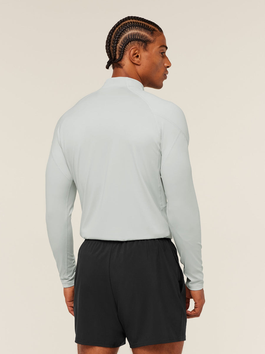 Gymshark Performance 1/4 Zip — Light Grey — 2