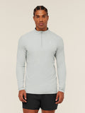Gymshark Performance 1/4 Zip — Light Grey — 6