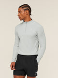 Gymshark Performance 1/4 Zip — Light Grey — 3