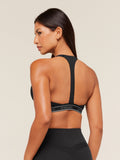 Gymshark Plunge Sports Bra — Black — 2