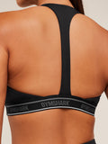Gymshark Plunge Sports Bra — Black — 5