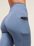 Gymshark Pocket Leggings — Worn Blue — 4