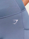 Gymshark Pocket Leggings — Worn Blue — 5