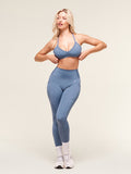 Gymshark Pocket Leggings — Worn Blue — 6