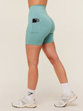Gymshark Pocket Shorts — Storm Blue — 1
