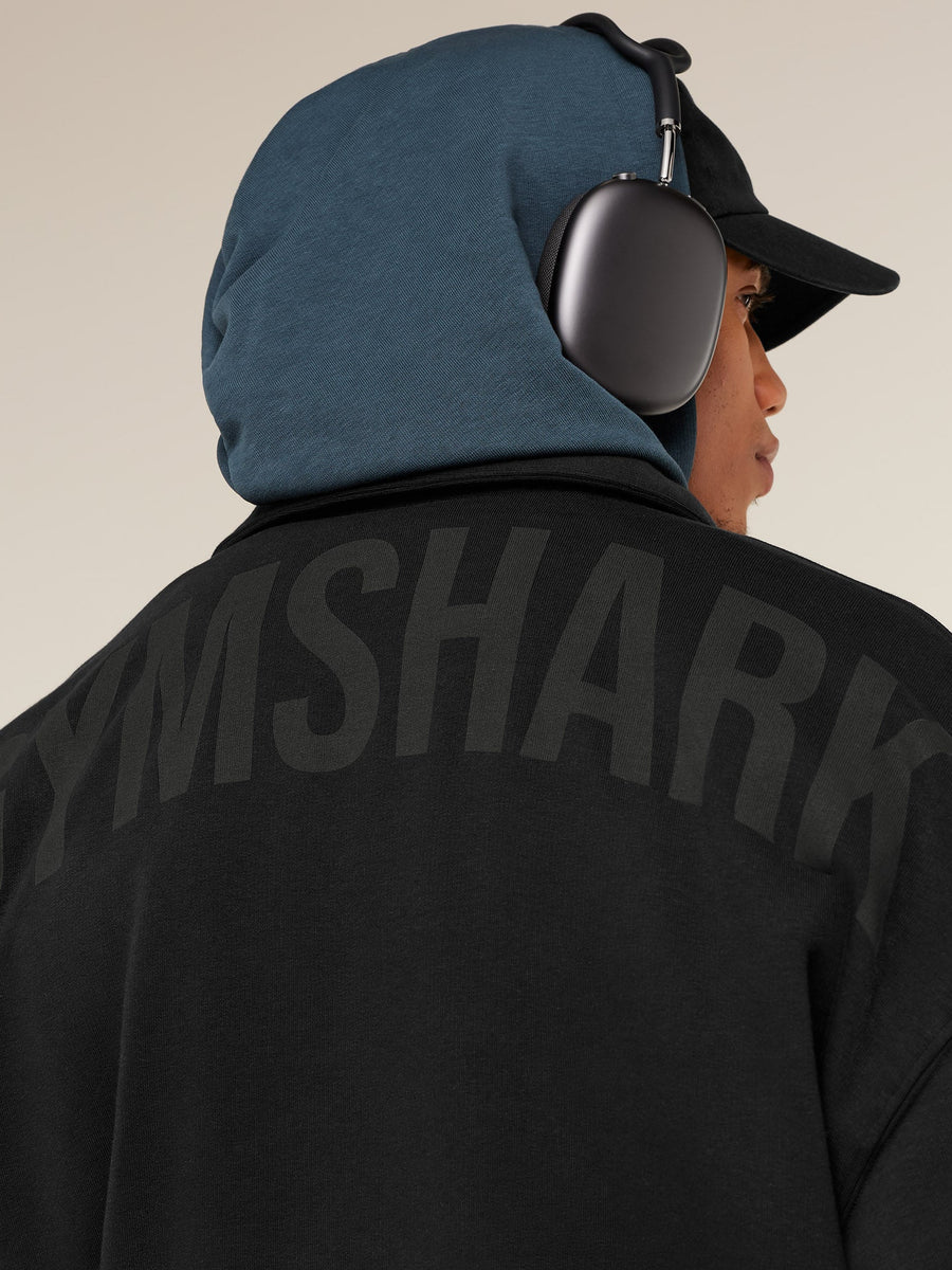 Gymshark Power Coach Jacket — GS Black/GS Asphalt Grey — 5