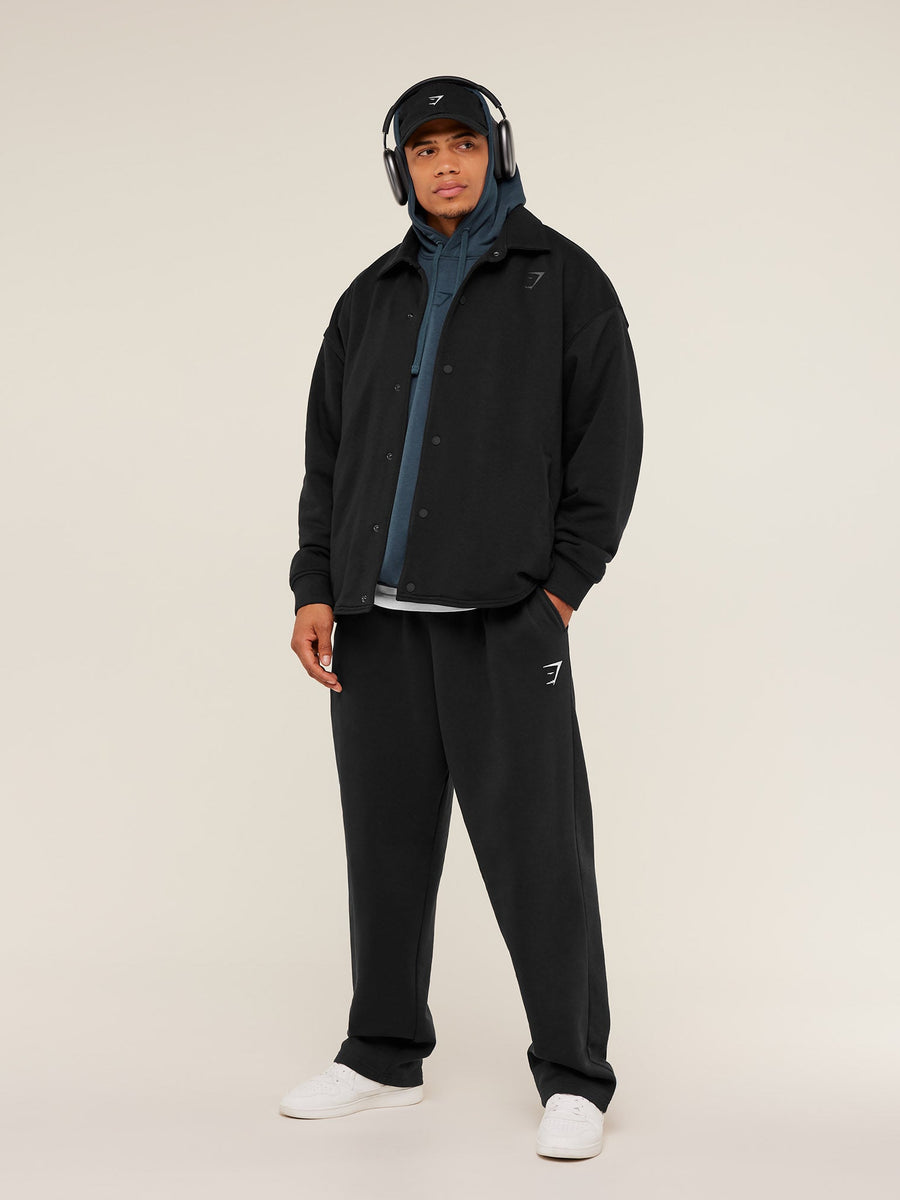 Gymshark Power Coach Jacket — GS Black/GS Asphalt Grey — 6