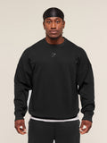 Gymshark Power Crew — Black/Asphalt Grey — 2