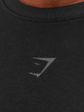Gymshark Power Crew — Black/Asphalt Grey — 5