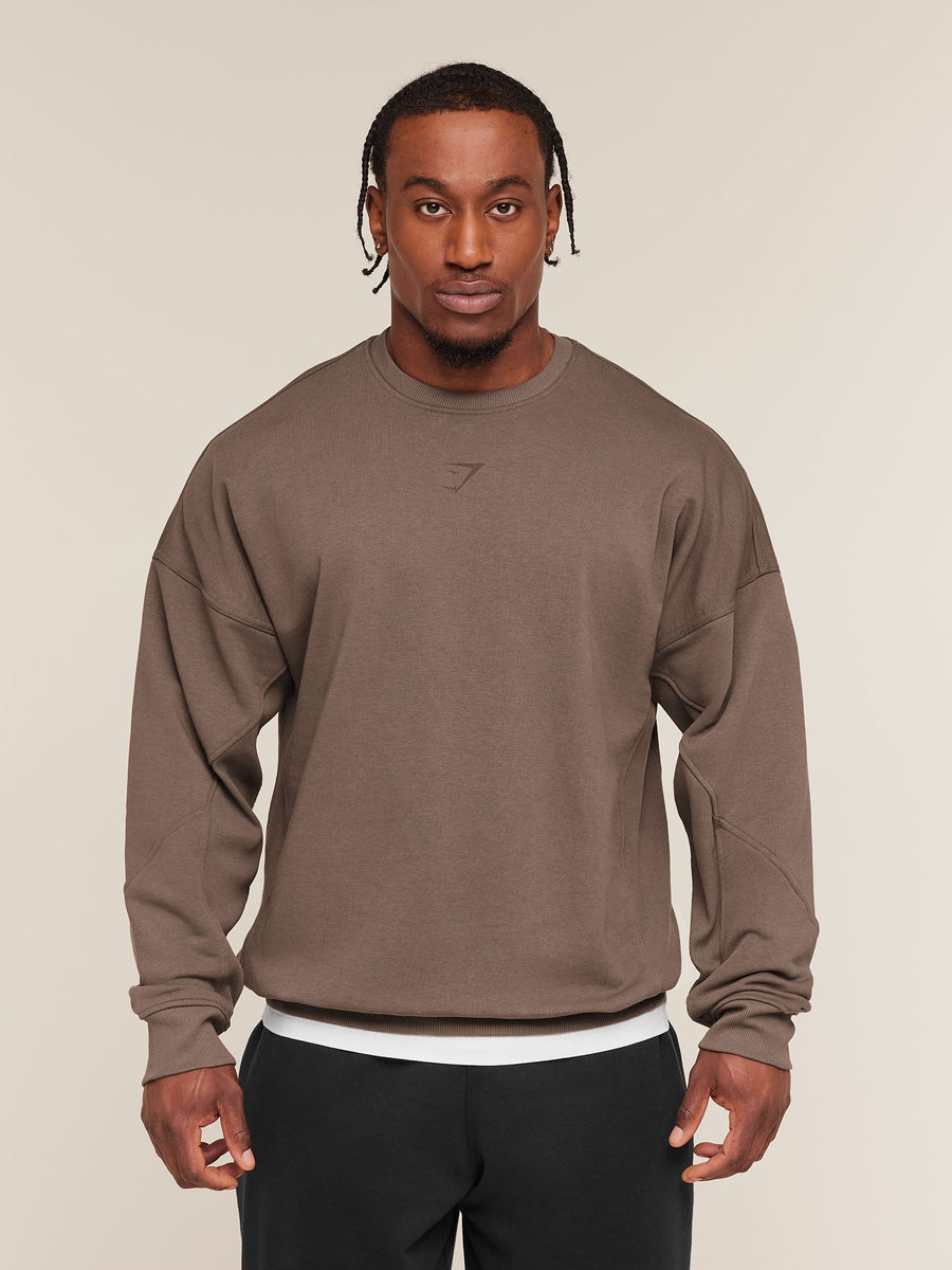 Gymshark Power Crew — Soft Brown — 2