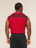 Gymshark Power Cut Off Tank — Conditioning Red — 1