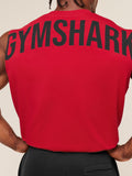 Gymshark Power Cut Off Tank — Conditioning Red — 6
