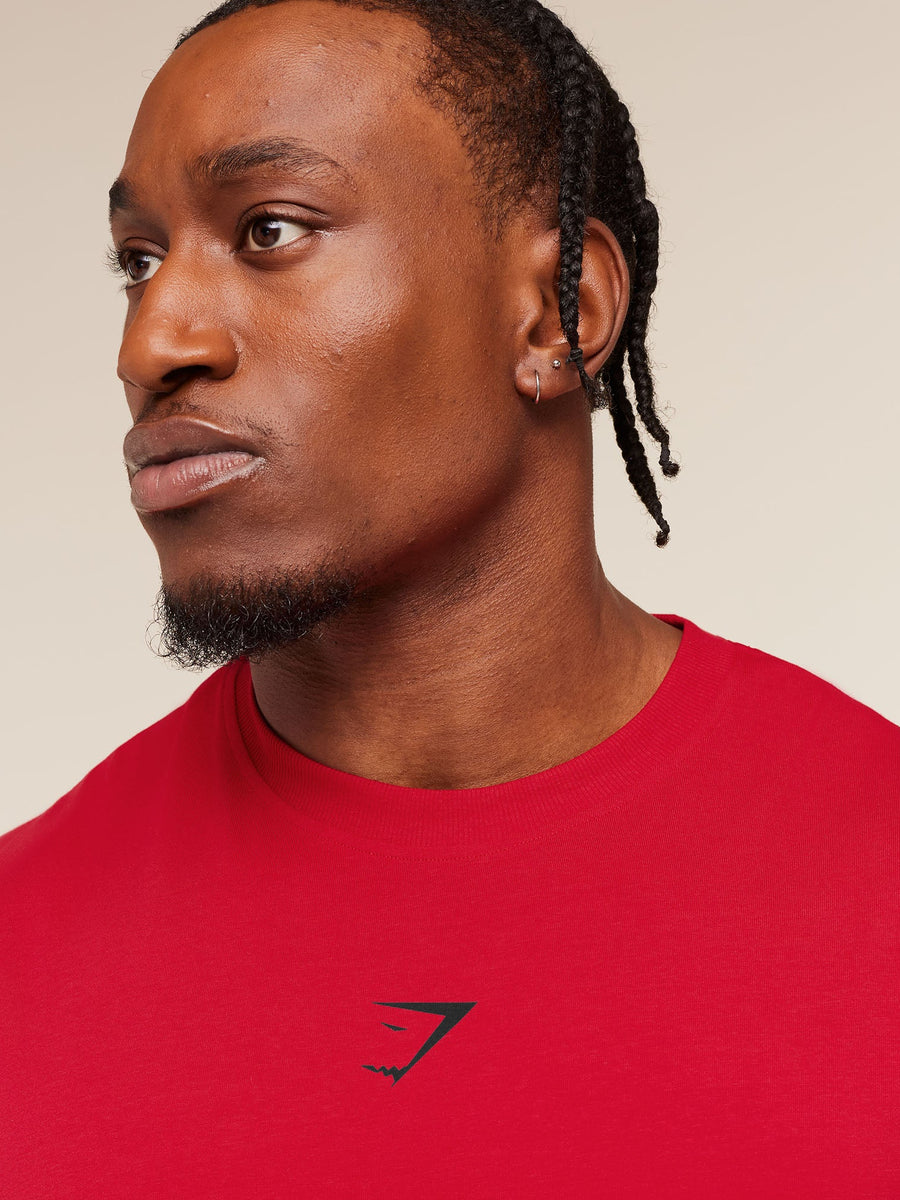 Gymshark Power Cut Off Tank — Conditioning Red — 7
