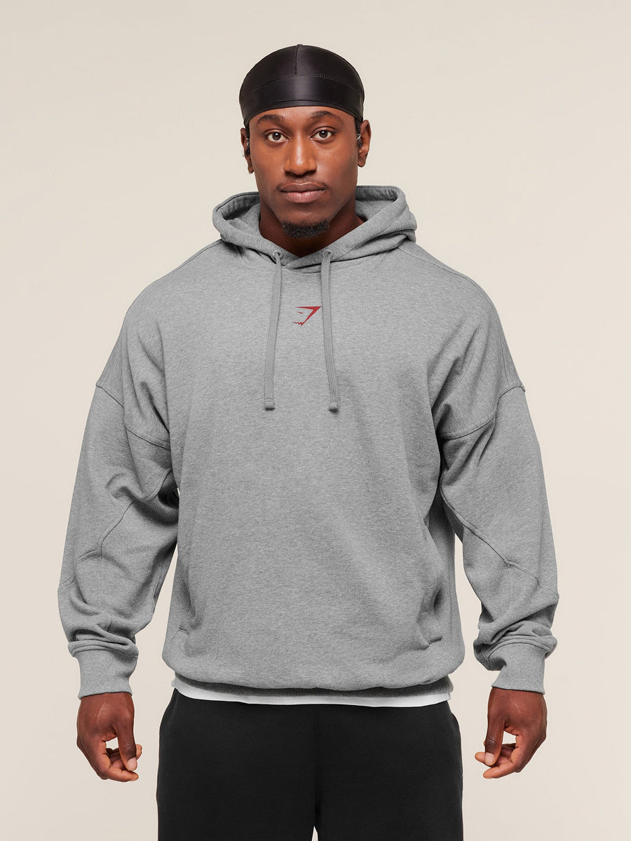 Gymshark Power Hoodie — Charcoal Core Marl — 2