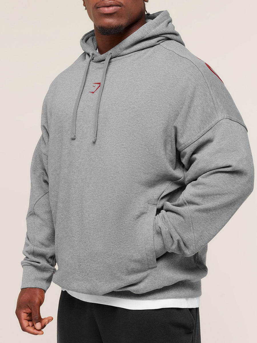 Gymshark Power Hoodie — Charcoal Core Marl — 5