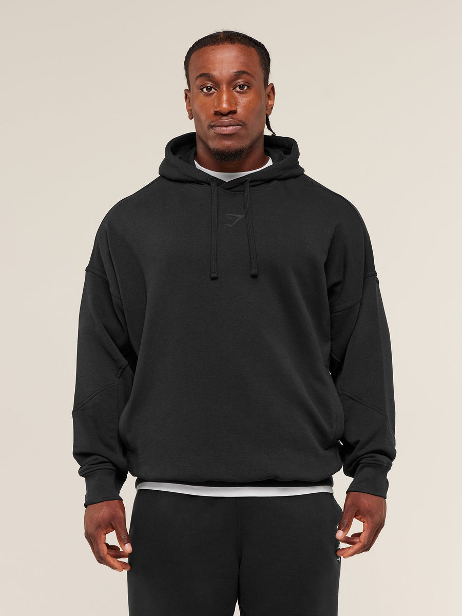 Gymshark Power Hoodie — Black/Asphalt Grey — 3