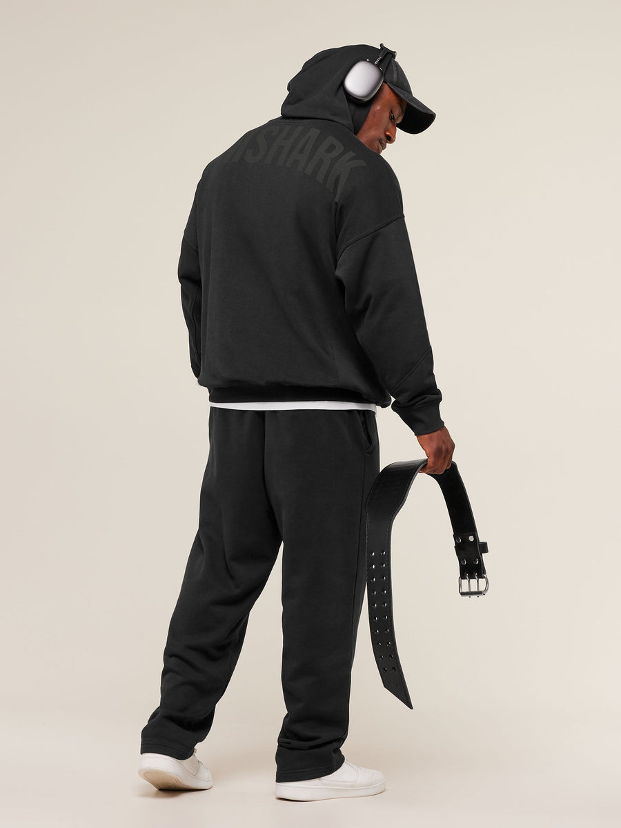 Gymshark Power Hoodie — Black/Asphalt Grey — 5