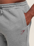 Gymshark Power Wordmark Joggers — Charcoal Core Marl — 5