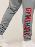 Gymshark Power Wordmark Joggers — Charcoal Core Marl — 6