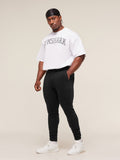 Gymshark Power Wordmark Joggers — Black/Asphalt Grey — 3