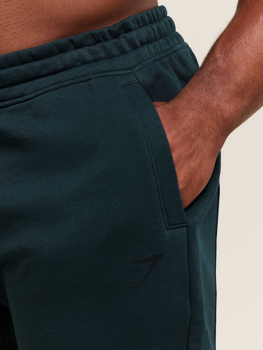 Gymshark Power Wordmark Joggers — Deep Petrol Blue — 4
