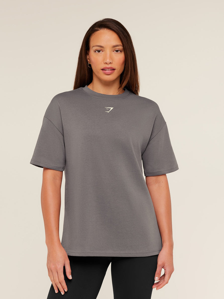 Gymshark GS Power Oversized T-Shirt — Cool Brown — 2
