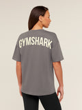 Gymshark GS Power Oversized T-Shirt — Cool Brown — 1