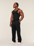 Gymshark Power Straight Leg Pants — GS Black/GS Asphalt Grey — 4