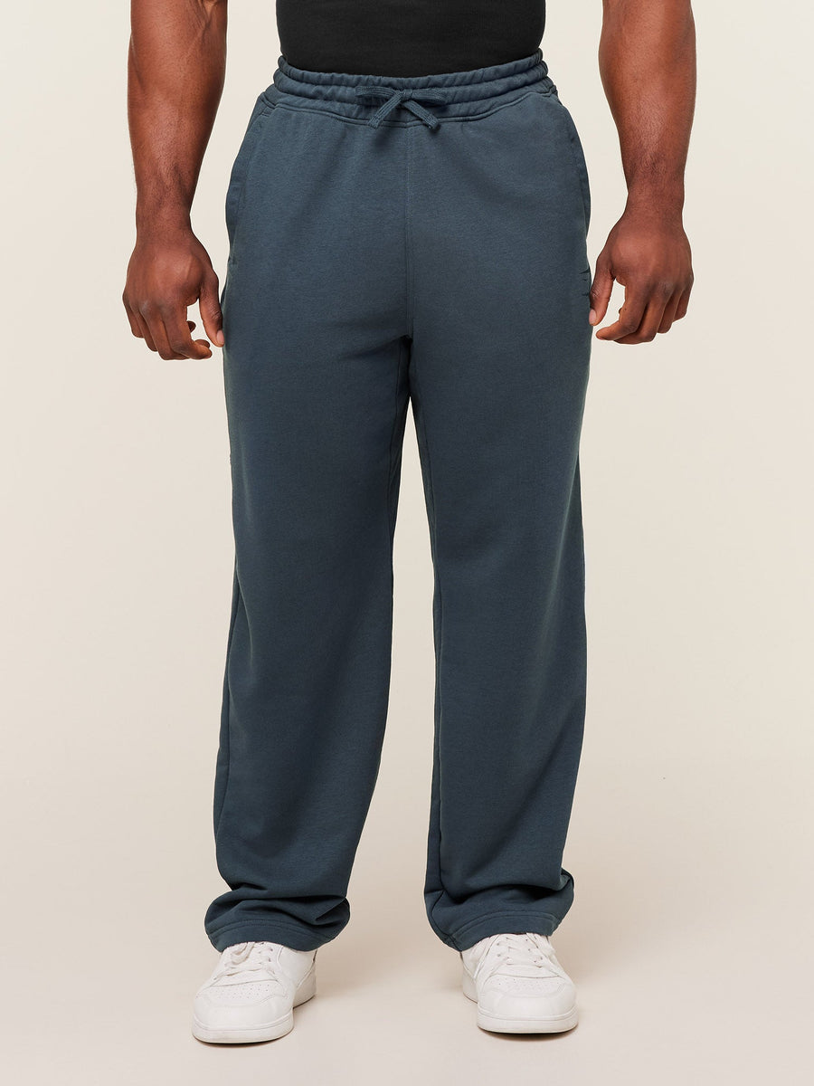 Gymshark Power Straight Leg Pants — GS Stealth Blue/GS Deep Petrol Blue — 2