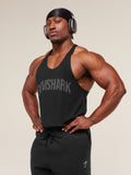 Gymshark Power Stringer — Black/Asphalt Grey — 6