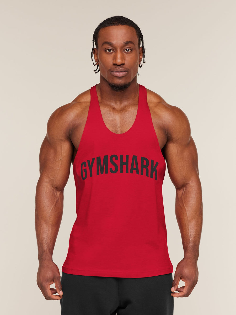 Gymshark Power Stringer — Conditioning Red — 5