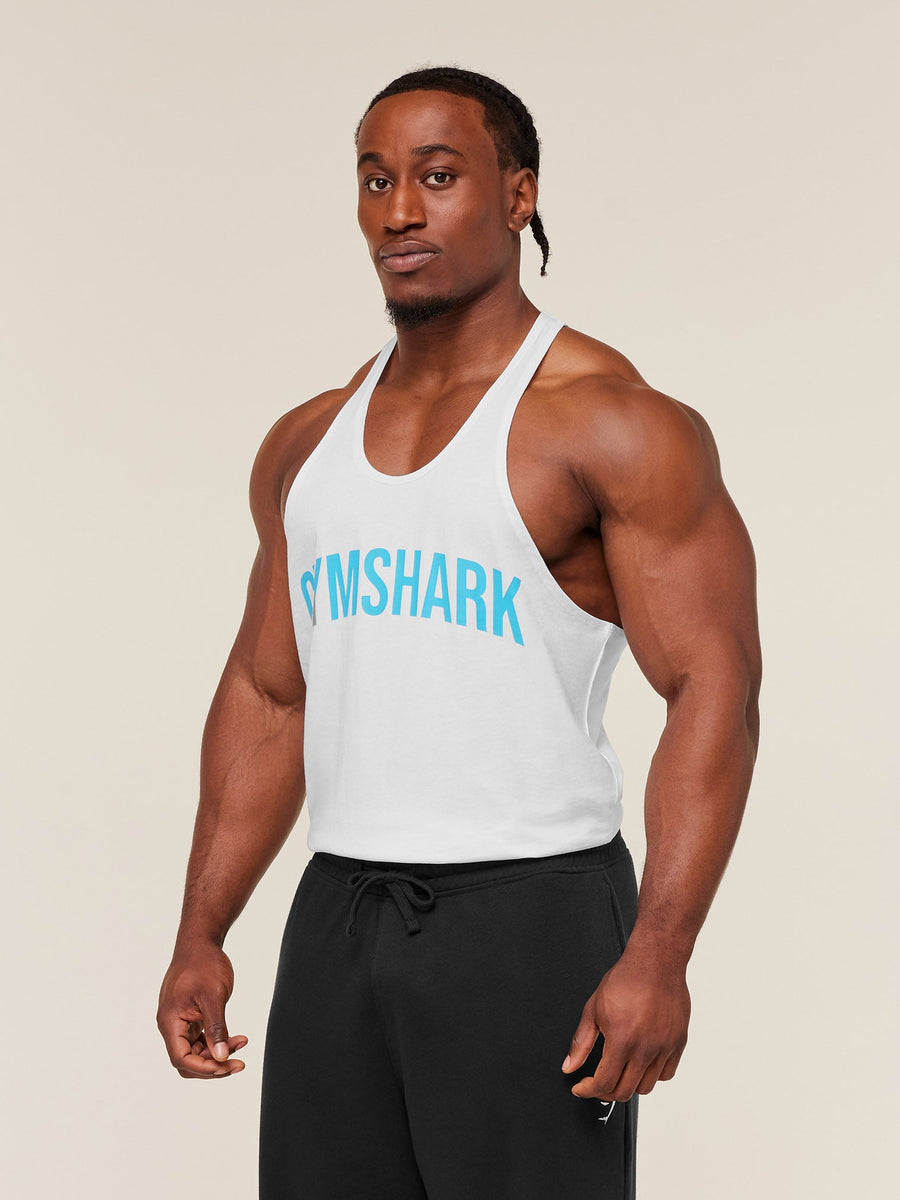 Gymshark Power Stringer — GS White/GS Brand Blue — 3