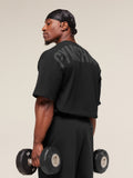 Gymshark Power T-Shirt — Black/Asphalt Grey — 1