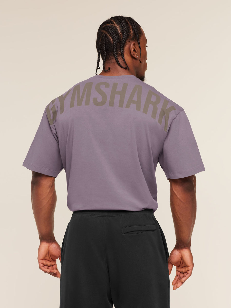 Gymshark Power T-Shirt — Dusk Purple — 1