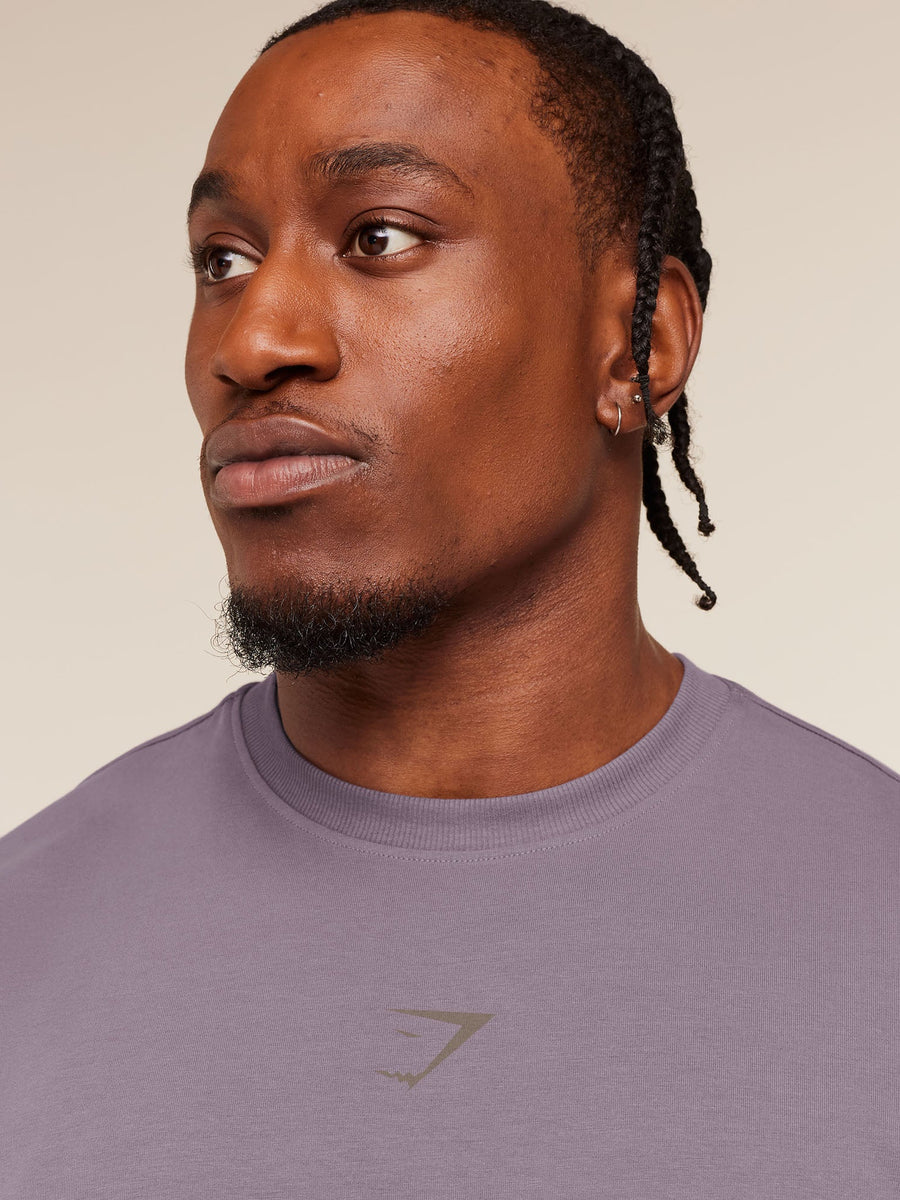 Gymshark Power T-Shirt — Dusk Purple — 7