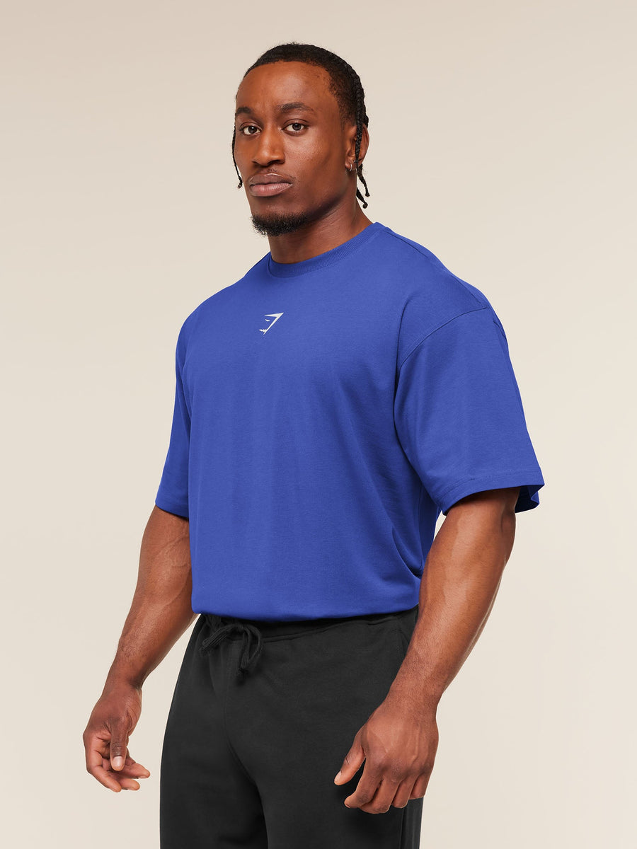 Gymshark Power T-Shirt — Force Blue — 3