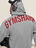 Gymshark Power Zip Up Hoodie — Charcoal Core Marl — 5
