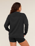 Gymshark Power Washed Long Sleeve Top — Black/Acid Wash — 1
