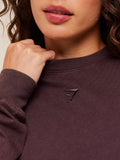 Gymshark Power Washed Long Sleeve Top — Cherry Purple/Acid Wash — 5