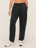 Gymshark Power Washed Cuff Joggers — Black/Acid Wash — 1