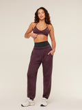 Gymshark Power Washed Cuff Joggers — Cherry Purple/Acid Wash — 6
